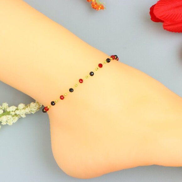 Handmade Anklet – A Stylish Choice for Women, Thoughtful Gift Idea, EVCH1508 - Picture 3 of 10